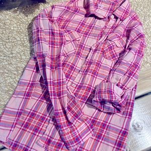 Girls wonder nation button up.